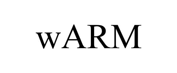 Trademark Logo WARM