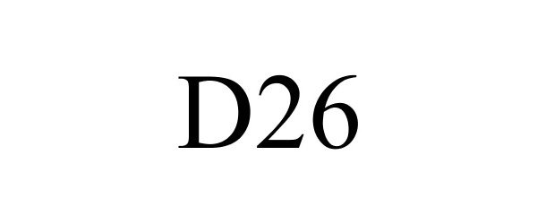 D26