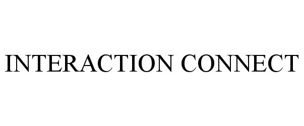 Trademark Logo INTERACTION CONNECT