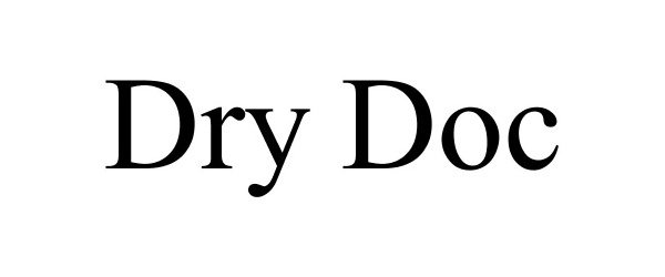 Trademark Logo DRY DOC