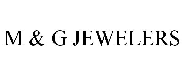  M &amp; G JEWELERS