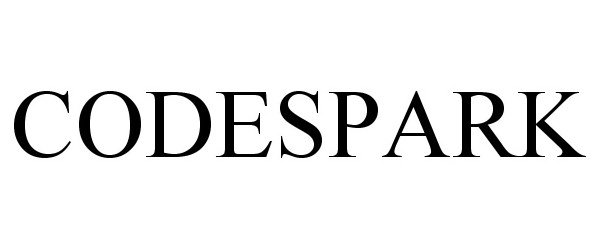 Trademark Logo CODESPARK