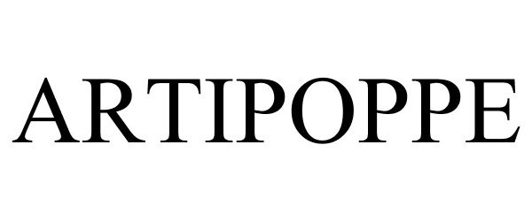 Trademark Logo ARTIPOPPE