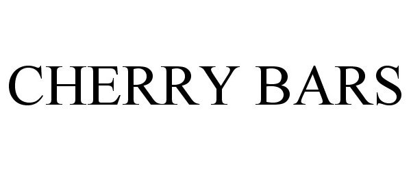 CHERRY BARS