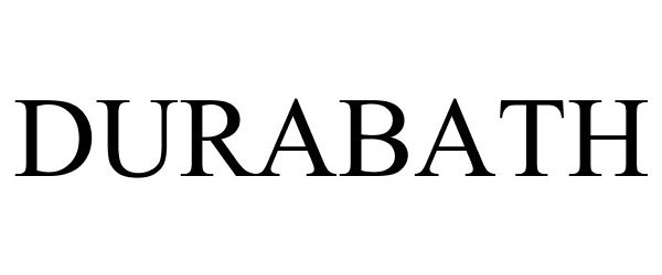 Trademark Logo DURABATH