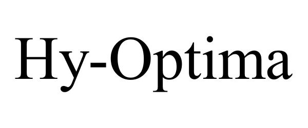 Trademark Logo HY-OPTIMA