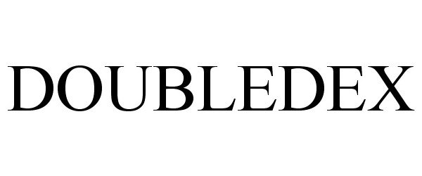 Trademark Logo DOUBLEDEX