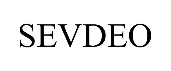 Trademark Logo SEVDEO