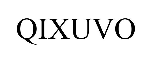 Trademark Logo QIXUVO