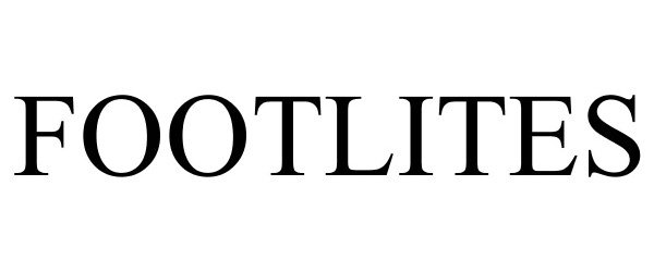 Trademark Logo FOOTLITES