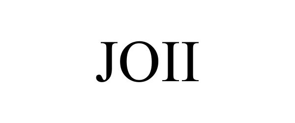 Trademark Logo JOII