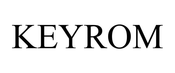 Trademark Logo KEYROM