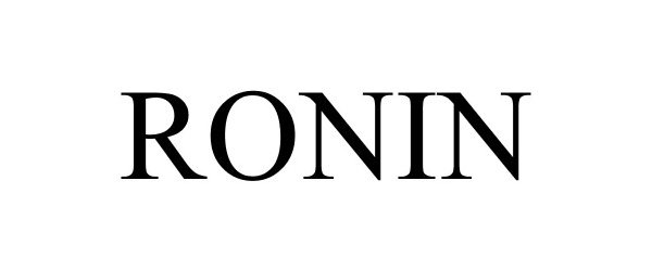 Trademark Logo RONIN