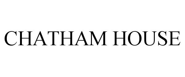  CHATHAM HOUSE