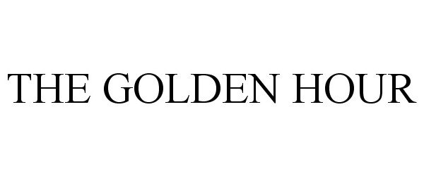 Trademark Logo THE GOLDEN HOUR