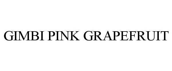  GIMBI PINK GRAPEFRUIT