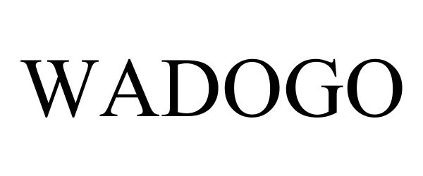 Trademark Logo WADOGO