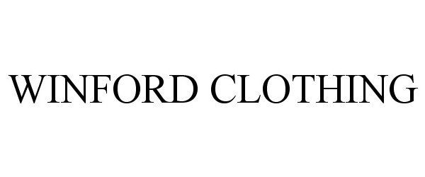  WINFORD CLOTHING