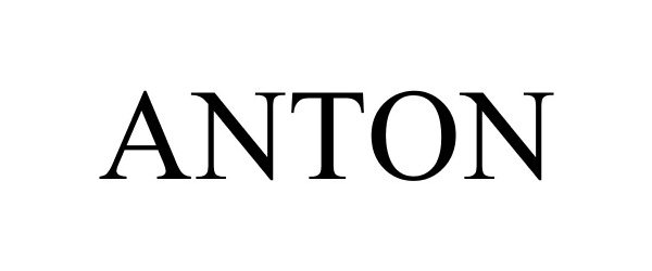 Trademark Logo ANTON
