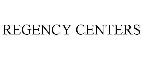 Trademark Logo REGENCY CENTERS