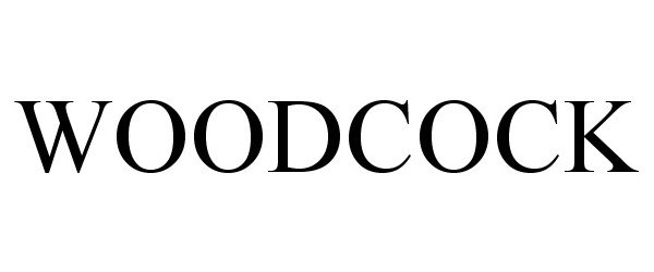 Trademark Logo WOODCOCK