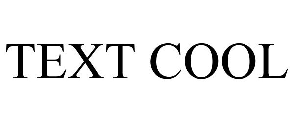 Trademark Logo TEXT COOL