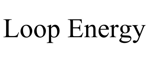 Trademark Logo LOOP ENERGY