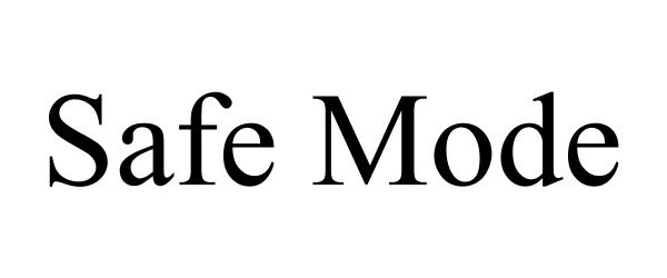 Trademark Logo SAFE MODE