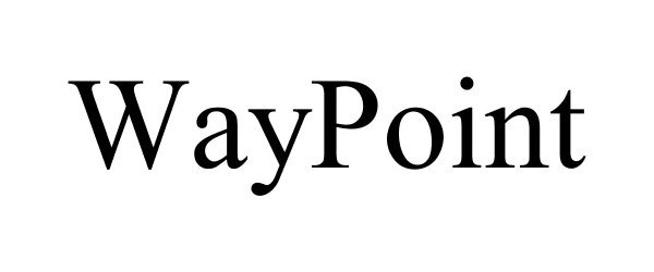 Trademark Logo WAYPOINT