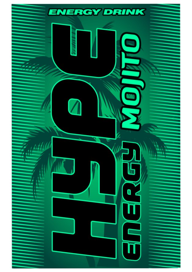 Trademark Logo HYPE ENERGY MOJITO ENERGY DRINK
