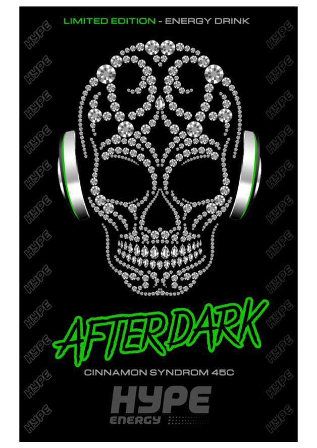  LIMITED EDITION- ENERGY DRINK AFTERDARK CINNAMON SYNDROM 45C HYPE ENERGY