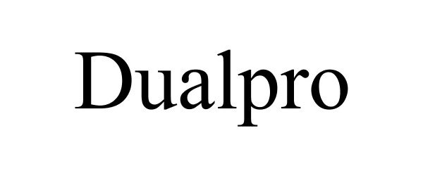 Trademark Logo DUALPRO