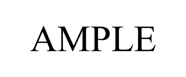 Trademark Logo AMPLE