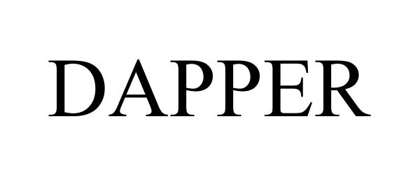 Trademark Logo DAPPER