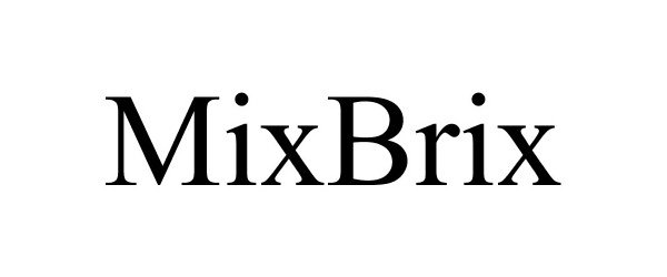 Trademark Logo MIXBRIX
