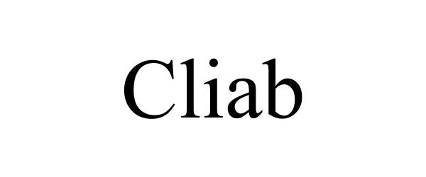 Trademark Logo CLIAB