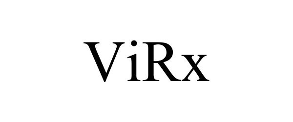 Trademark Logo VIRX