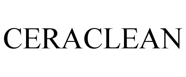 Trademark Logo CERACLEAN