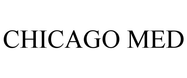 Trademark Logo CHICAGO MED