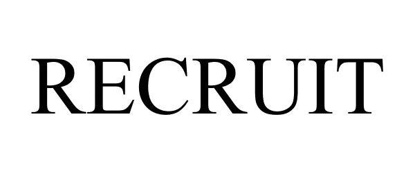 Trademark Logo RECRUIT