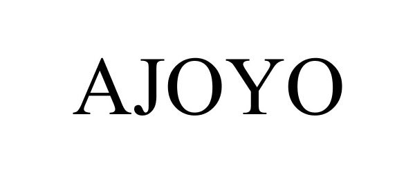 Trademark Logo AJOYO