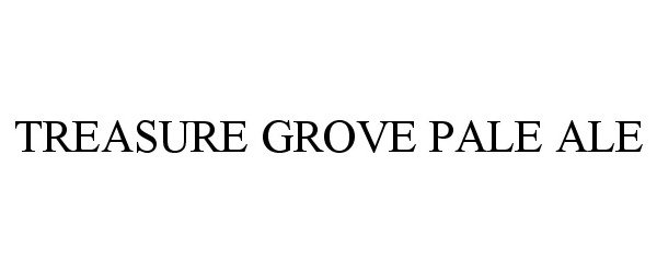  TREASURE GROVE PALE ALE