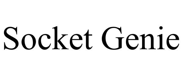 Trademark Logo SOCKET GENIE