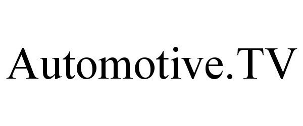 Trademark Logo AUTOMOTIVE.TV