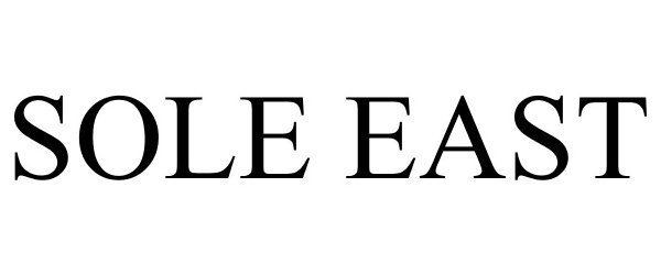 Trademark Logo SOLE EAST