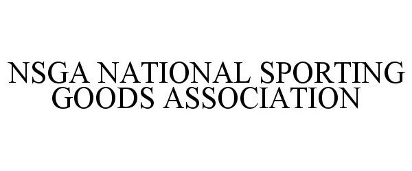  NSGA NATIONAL SPORTING GOODS ASSOCIATION