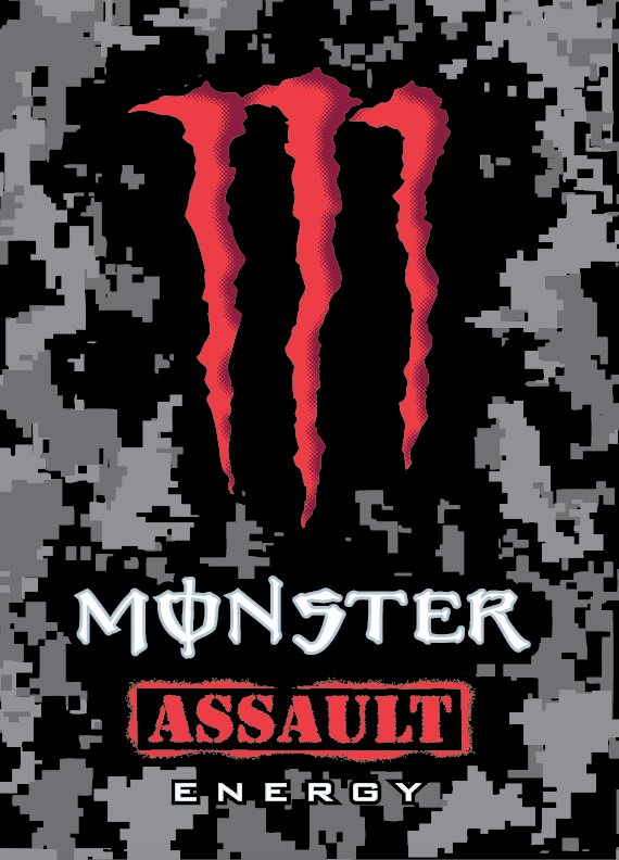 Trademark Logo M MONSTER ASSAULT ENERGY