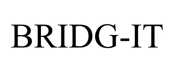 Trademark Logo BRIDG-IT