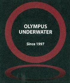 Trademark Logo OLYMPUS UNDERWATER SINCE 1997