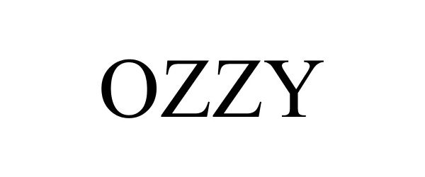 Trademark Logo OZZY